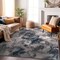 World Rug Gallery Rio Modern Abstract Area Rug 5' X 7' Blue 4054BLUE5X7 - alternate 7